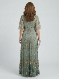 Selora | Halter Bloom Flow Maxi Dress