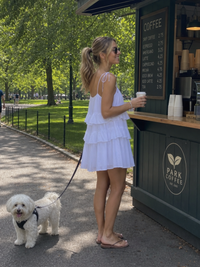 Sowan | Ruffle Layers And Relaxed Fit Mini Dress