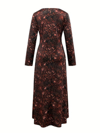 Kendal | Long Floral Dress