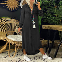 Adeline | Denim Shirt Dress