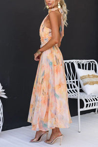 Abigail | Printed Long Dress