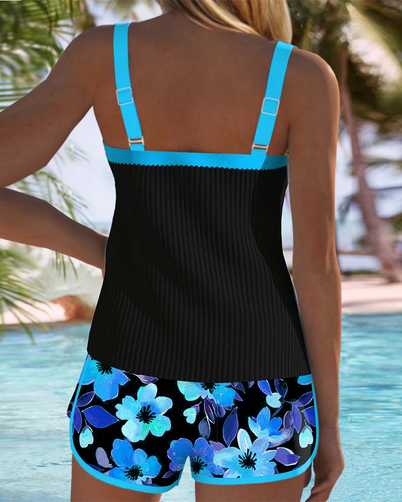 Yuna | Stylish Two-Piece Tankini Set