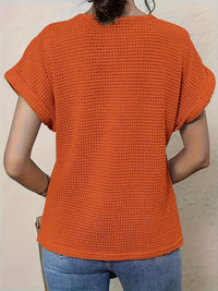 Violet | Detailed Knitted Top