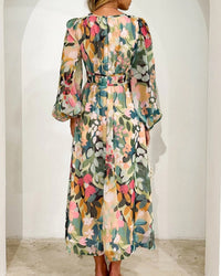 Celine | Women's Dress with Floral Pattern