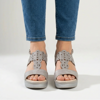 RACHELLE | Comfortable women's wedge sandal