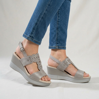 RACHELLE | Comfortable women's wedge sandal