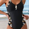 Bianca | Contrast Print Swimsuit