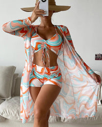 Corinne | 3-Piece Printed Bikini Collection