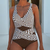 Ashley | Cross-Design Swimsuit for Casual Resort Wear