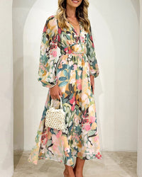 Celine | Women's Floral Pattern Dress