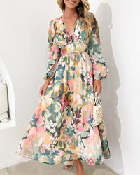 Celine | Women's Floral Pattern Dress