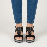 RACHELLE | Comfortable women's wedge sandal