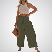 ELENA | Wide-Leg Comfort Pants