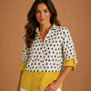 AVERY | Polka Dot Print Long Sleeve Shirt
