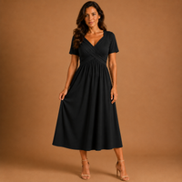 ALICE | Elegant A-Line Midi Dress