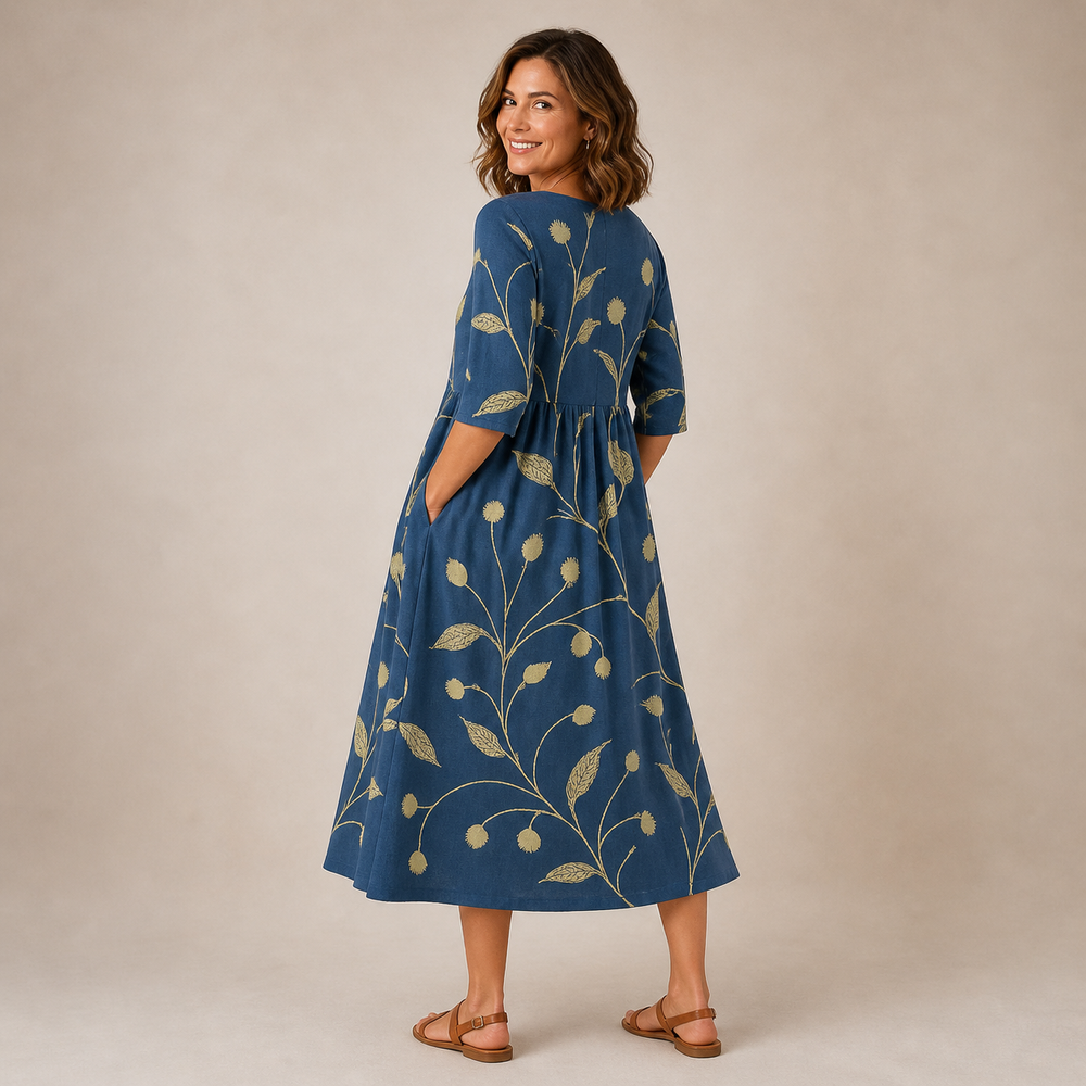 LILY | Midi Dress - Effortless Comfort