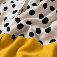 AVERY | Polka Dot Print Long Sleeve Shirt