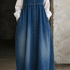 Veronica | Relaxed Fit Denim Vest Dress