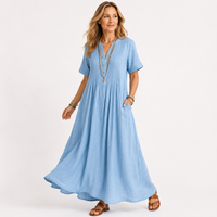 BETSAIDA | V-Neck Maxi Dress