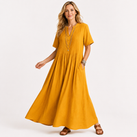 BETSAIDA | V-Neck Maxi Dress