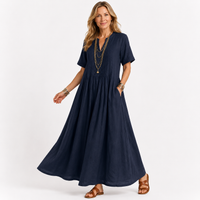 BETSAIDA | V-Neck Maxi Dress