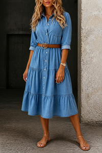 Barbara | Chic Casual Denim Dress