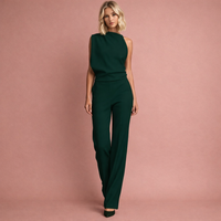 MARIE | Sleeveless Jumpsuit with Wide Legs