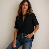 ELISE | Elegant Blouse with a Stylish Collar