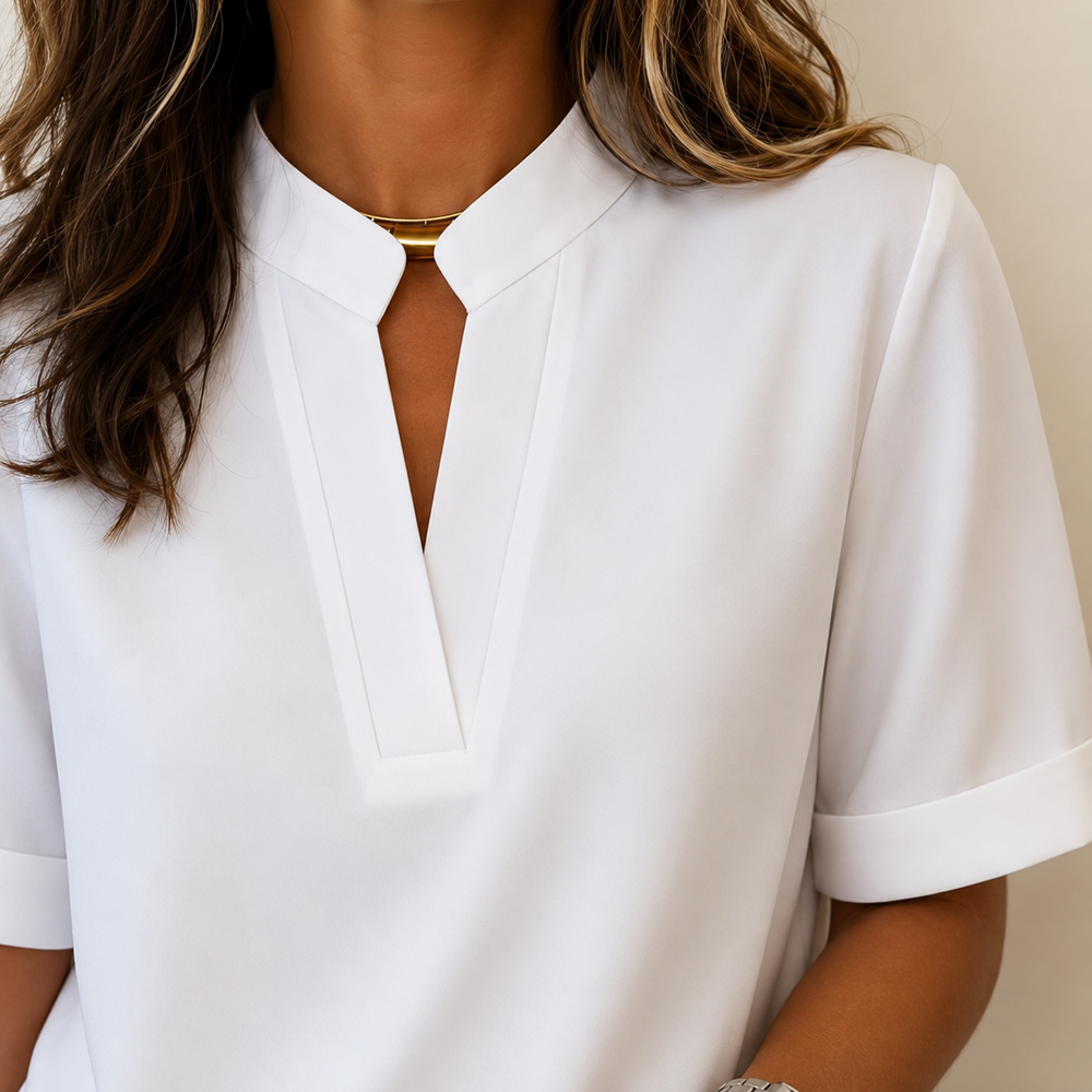 ELISE | Elegant Blouse with a Stylish Collar