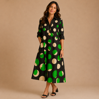 LORETTA | Elegant Midi Dress