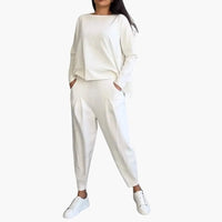 Thea | Round Neck Two-Piece Set