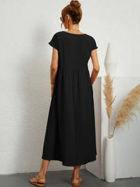 HEIKE | FLOWING MIDI DRESS OF TIMELESS ELEGANCE