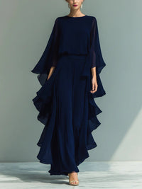Aurelia | Graceful and Fluid Evening Jumpsuit