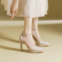 Evette™ | Leather Heels