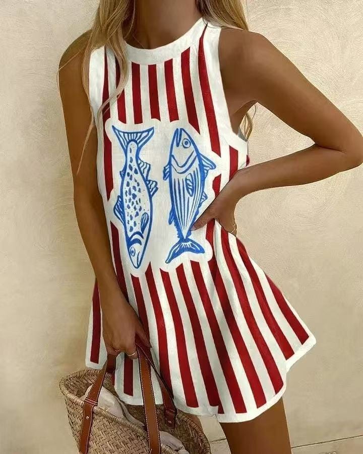 Sara™ Linen Dress