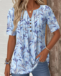 ROSY | Pleated Blouse
