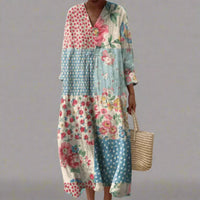 EMMA ABSTRACT DRESS