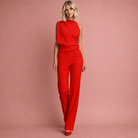 MARIE | Sleeveless Jumpsuit with Wide Legs