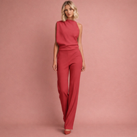 MARIE | Sleeveless Jumpsuit with Wide Legs