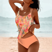 Ruby - Elegant Printed Swimsuit