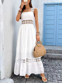 Lucía | Floral Maxi Dress with V-Neck