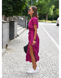 Judy | Elegant Floral Dress