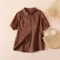 Pamela™ | Casual Button-Up Shirt