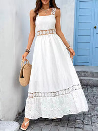 Lucía | Floral Maxi Dress with V-Neck