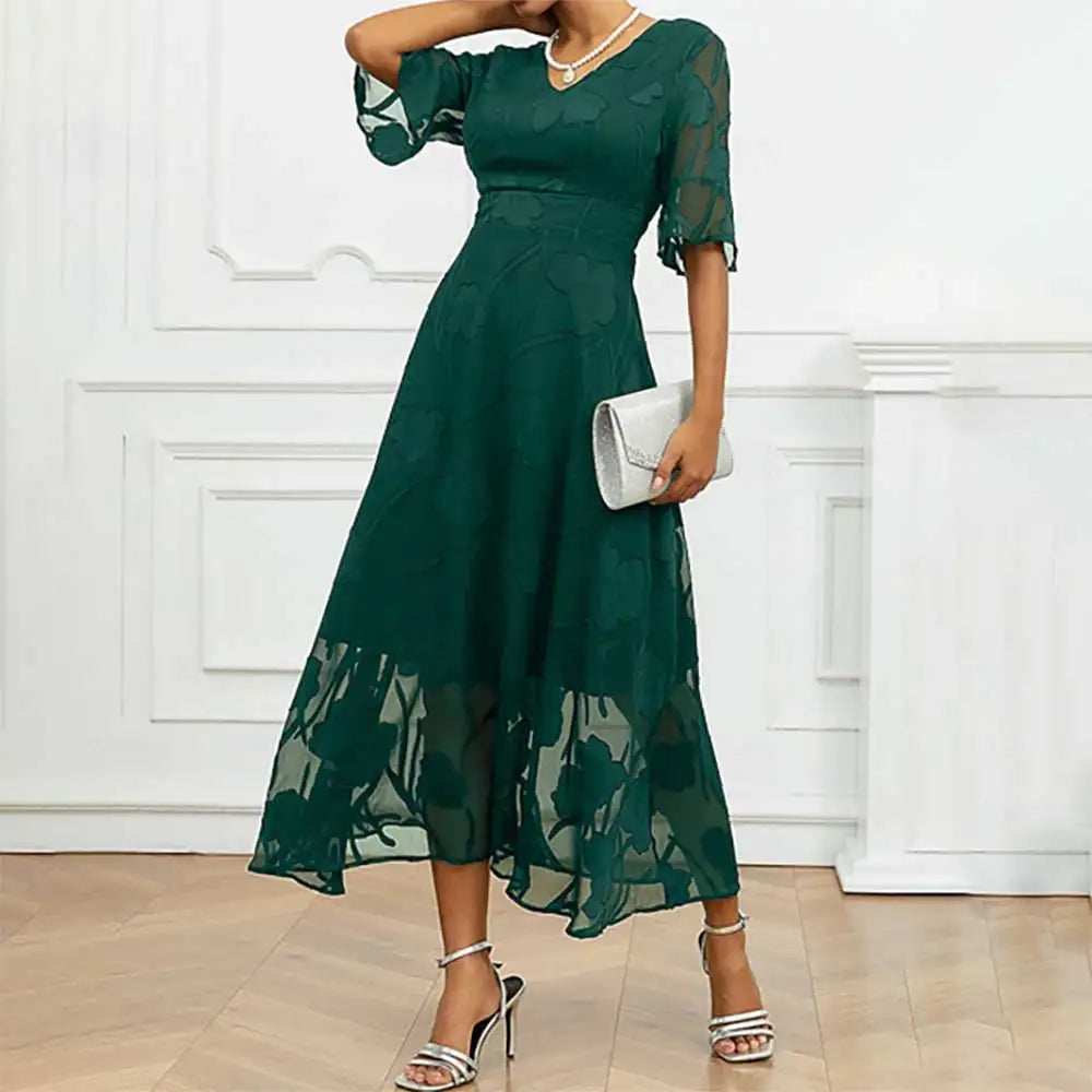 Celira | Sophisticated Floral Design Dress