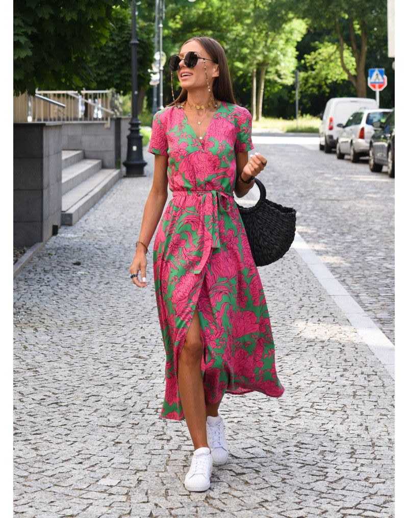 Judy | Elegant Floral Dress