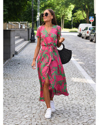 Judy | Elegant Floral Dress