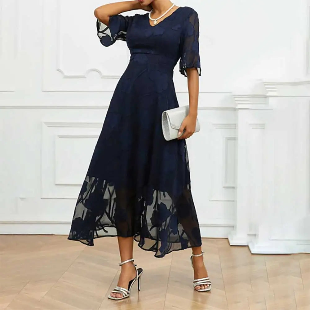 Celira | Sophisticated Floral Design Dress