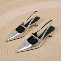 Stella | Slingback Kitten Heels