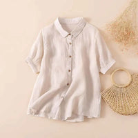 Pamela™ | Casual Button-Up Shirt
